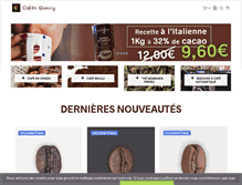 Tablet Screenshot of cafes-querry.com